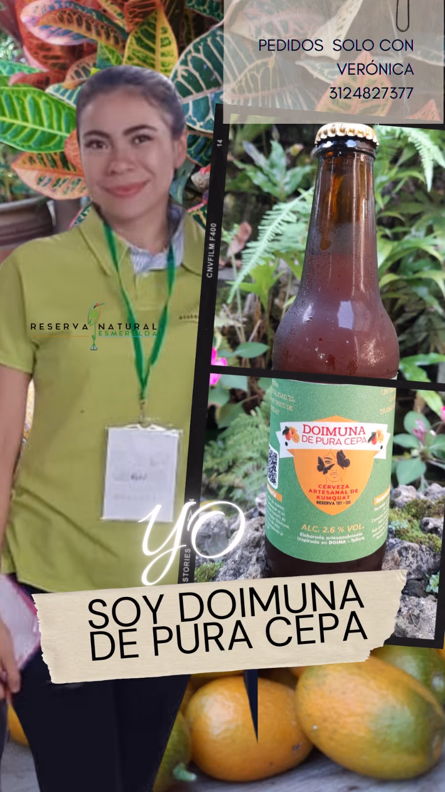 Cerveza artesanal de la reserva