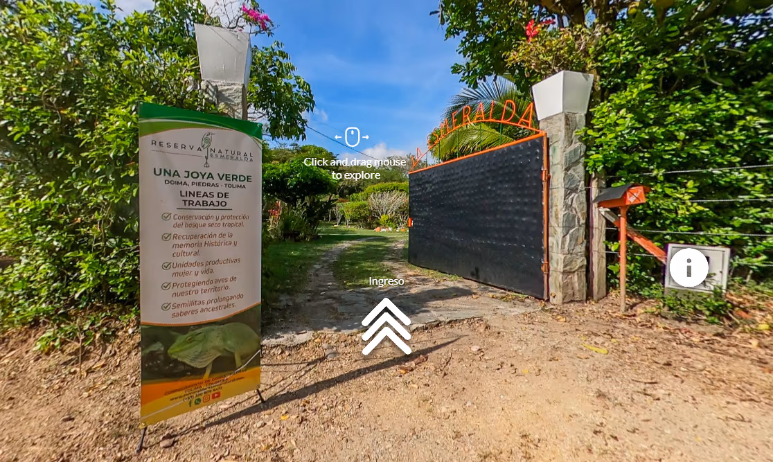 Recorrido virtual 360 por la reserva